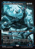 Overlord of the Floodpits (DSK-389) - mythic: (Showcase) - Foil