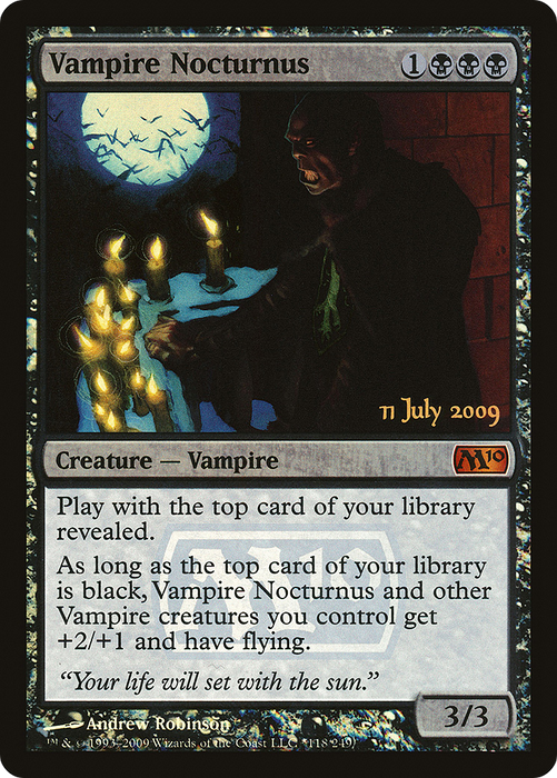 Vampire Nocturnus (PRE-118★) - mythic - Foil
