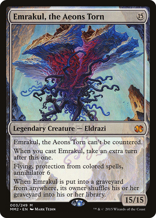 Emrakul, the Aeons Torn (MM2-003) - mythic
