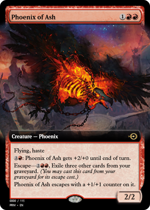 Phoenix of Ash (PRM-79915) - rare