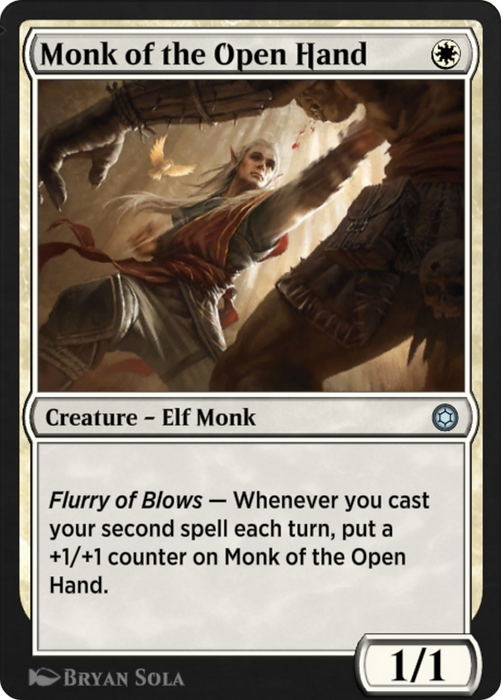 Monk of the Open Hand (HBG-096) - uncommon