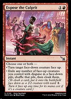 Expose the Culprit (MKM-124) - uncommon - Foil