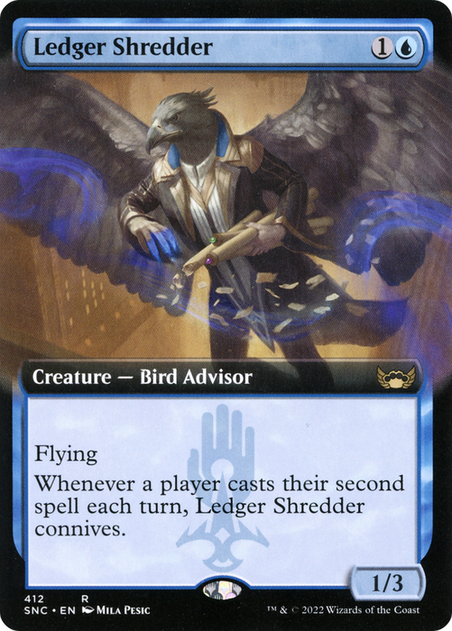 Ledger Shredder (SNC-412) - rare: (Extended Art)