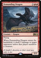 Demanding Dragon (M19-135) - rare - Foil