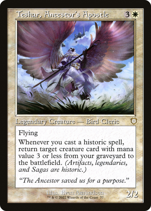 Teshar, Ancestor's Apostle (BRC-077) - rare