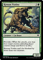 Krosan Vorine (VMA-219) - common - Foil