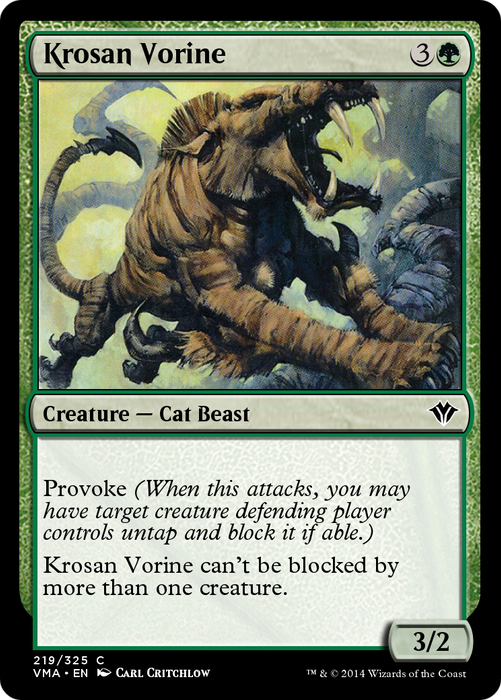 Krosan Vorine (VMA-219) - common - Foil