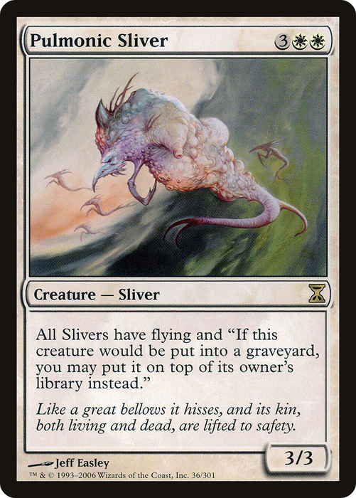 Pulmonic Sliver (TSP-036) - rare - Foil