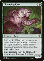 Chomping Kavu (MOM-179) - common