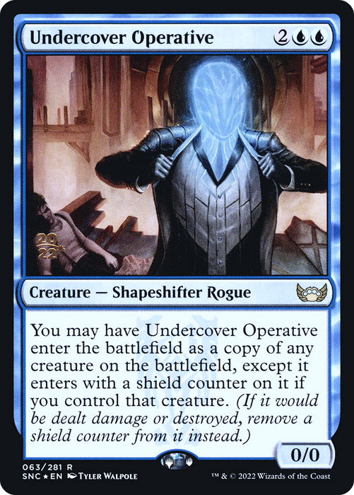 Undercover Operative (PRE-63S) - rare - Foil