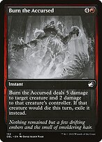 Burn the Accursed (DBL-132) - common - Foil