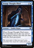 Draugr Thought-Thief (KHM-055) - common - Foil