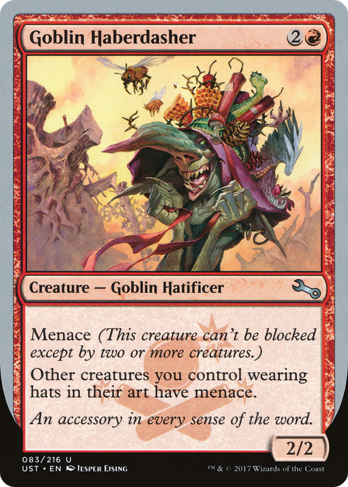 Goblin Haberdasher (UST-083) - uncommon