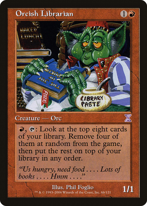 Orcish Librarian (TSB-066) - special