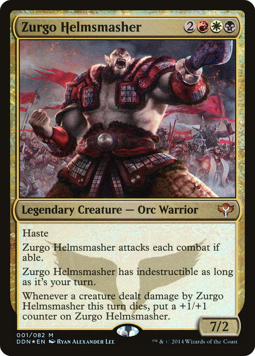 Zurgo Helmsmasher (DDN-001) - mythic - Foil