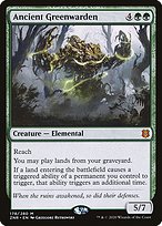 Ancient Greenwarden (PPZNR-178P) - mythic - Foil