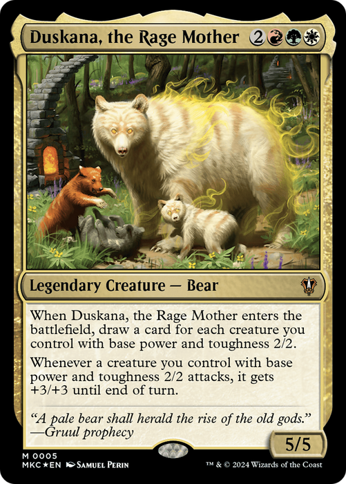 Duskana, the Rage Mother (MKC-005) - mythic - Foil