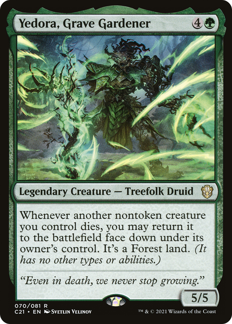 Yedora, Grave Gardener (C21-070) - rare