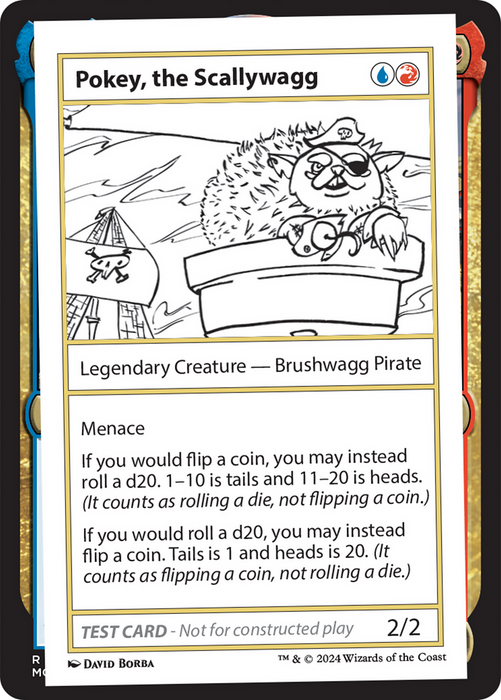 Pokey, the Scallywagg (MB2PC-361) - rare