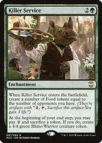 Killer Service (NCC-061) - rare