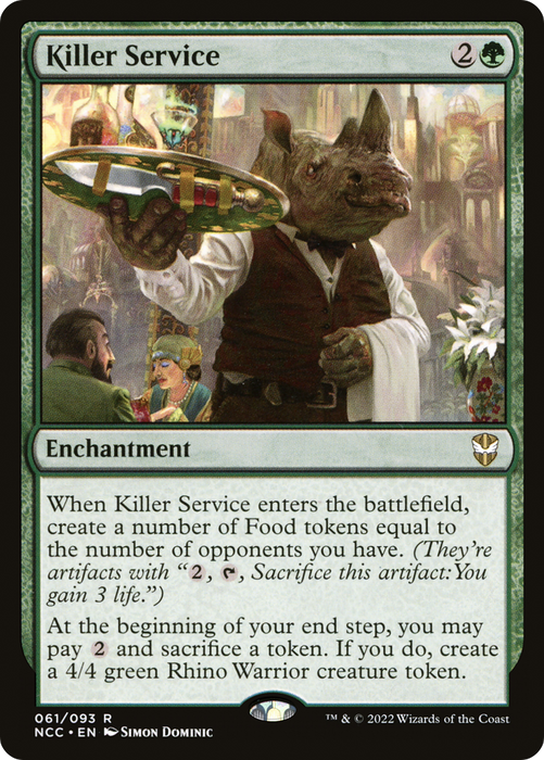 Killer Service (NCC-061) - rare