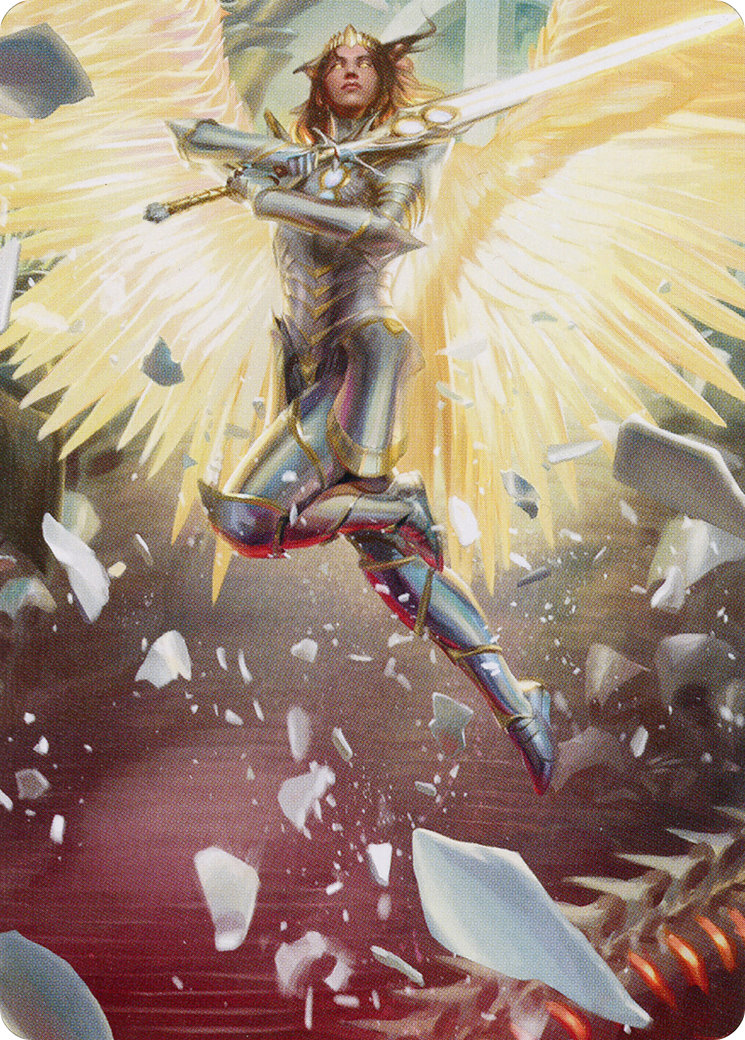 Archangel Elspeth // Archangel Elspeth (AMOM-001) - common (Borderless)