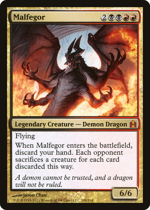 Malfegor (CMD-208) - mythic