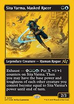 Sita Varma, Masked Racer (DFT-493) - rare - Foil