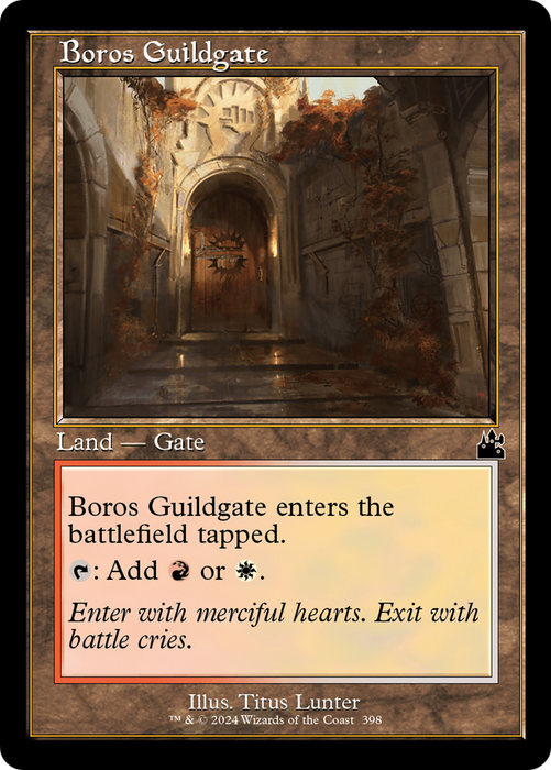 Boros Guildgate (RVR-398) - common - Foil