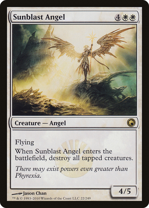 Sunblast Angel (SOM-022) - rare - Foil