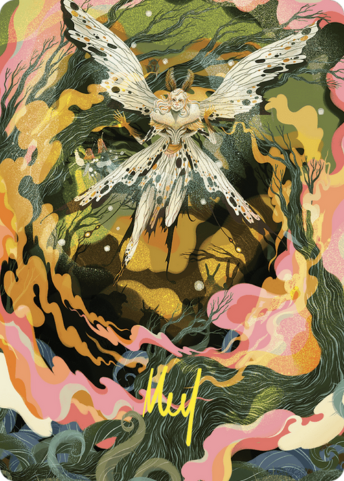 Greater Auramancy // Greater Auramancy (AWOE-061) - common (Borderless) - Foil