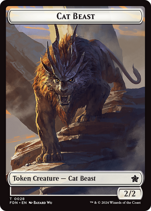 Cat Beast (TFDN-028) - common - Foil