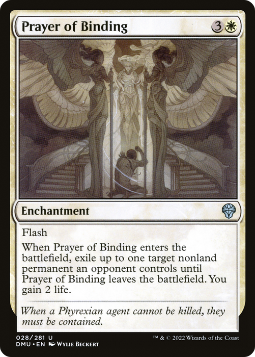 Prayer of Binding (DMU-028) - uncommon