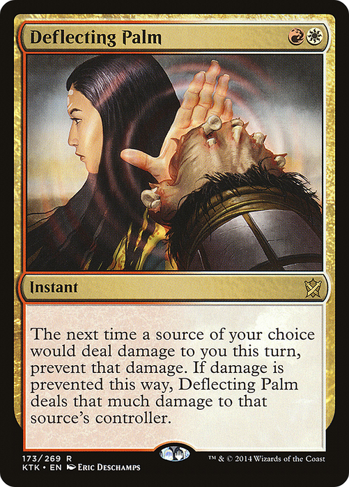 Deflecting Palm (KTK-173) - rare - Foil