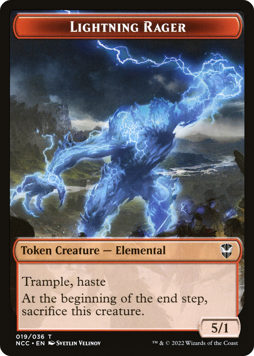 Lightning Rager (TNCC-019) - common