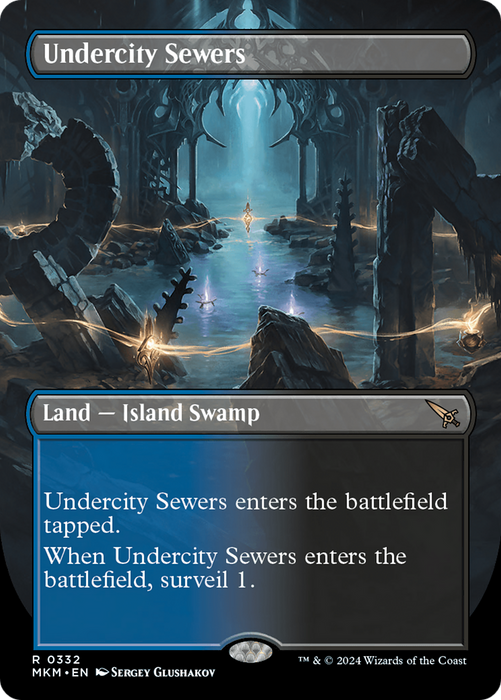 Undercity Sewers (MKM-332) - rare (Borderless)
