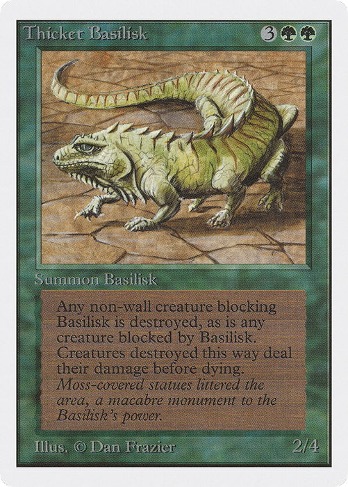 Thicket Basilisk (2ED-219) - uncommon