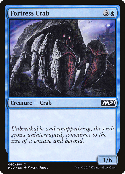 Fortress Crab (M20-060) - common - Foil
