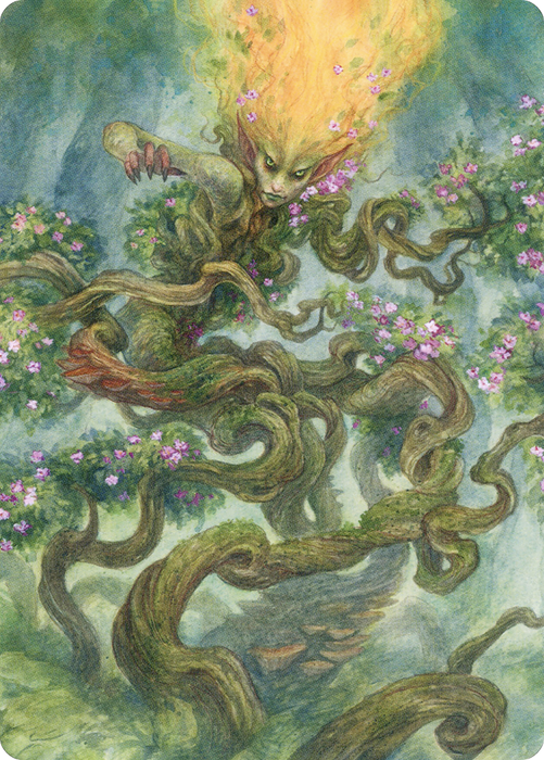 Titania, Protector of Argoth // Titania, Protector of Argoth (AMH2-043) - common (Borderless) - Foil