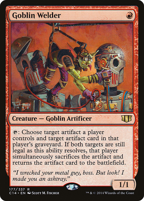 Goblin Welder (C14-177) - rare
