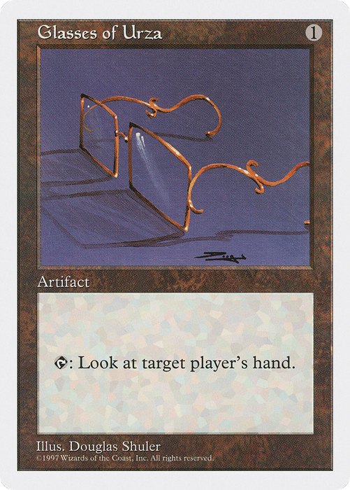 Glasses of Urza (5ED-374) - uncommon