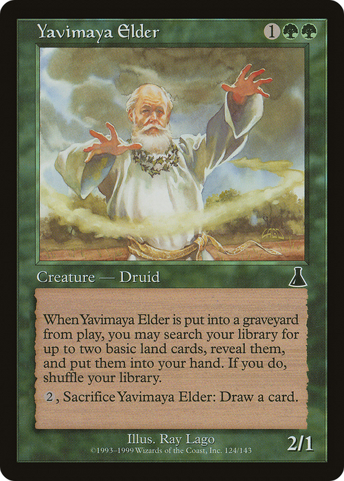Yavimaya Elder (UDS-124) - common - Foil