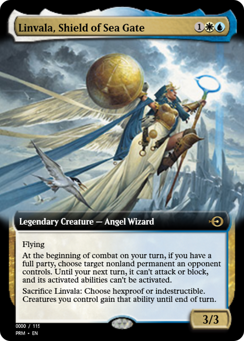 Linvala, Shield of Sea Gate (PRM-83814) - rare - Foil