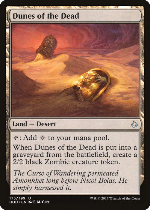 Dunes of the Dead (HOU-175) - uncommon - Foil