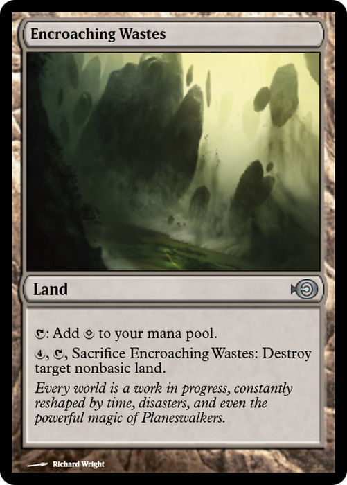 Encroaching Wastes (PRM-51932) - uncommon - Foil