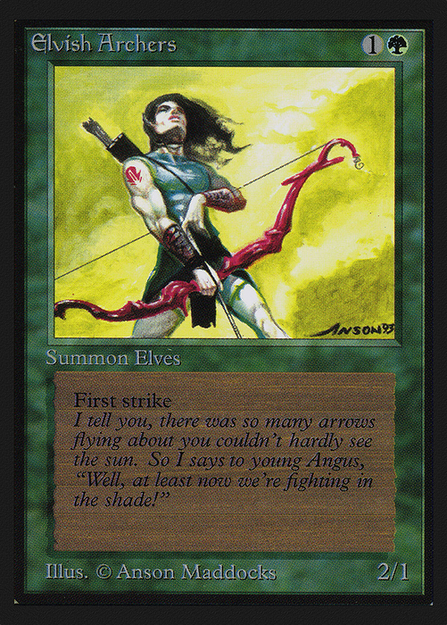 Elvish Archers (IED-192) - rare