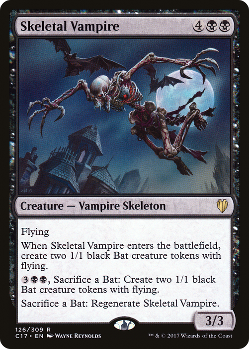 Skeletal Vampire (C17-126) - rare