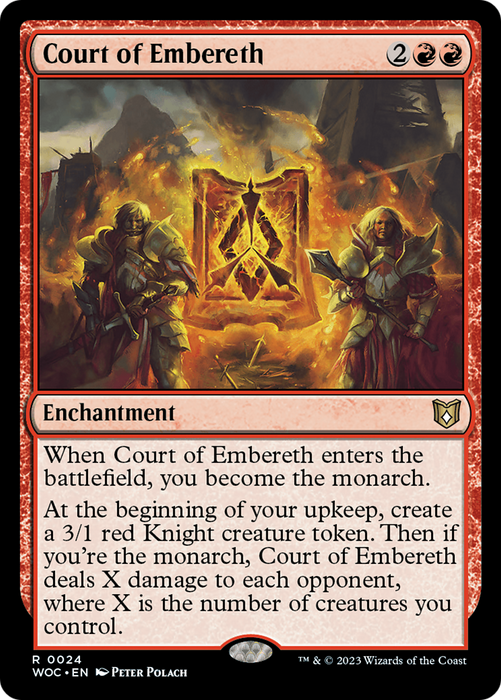 Court of Embereth (WOC-024) - rare