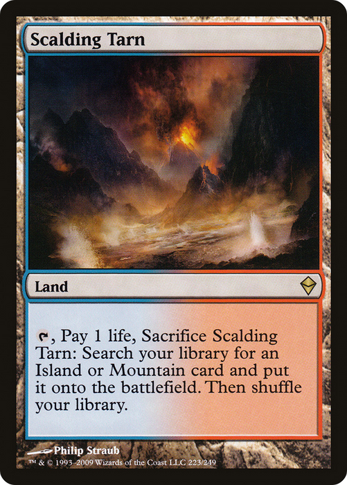 Scalding Tarn (ZEN-223) - rare - Foil