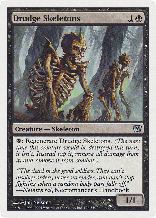 Drudge Skeletons (9ED-126) - uncommon